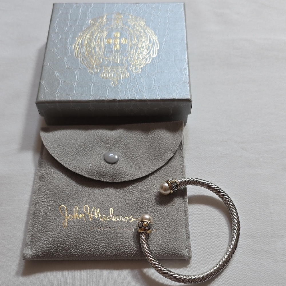 Silver and Gold Bracelet